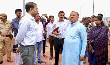 वासुदेव देवनानी ने अजमेर में जलभराव की स्थिति की समीक्षा की