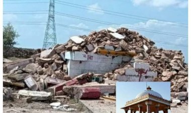 राव सूरजमल हाडा की छतरी ध्वस्त
