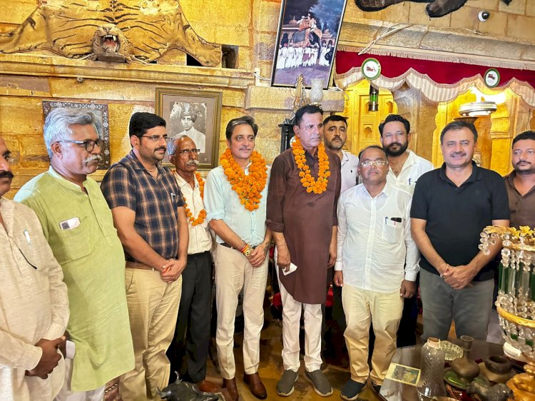 विक्रम सिंह भाटी नाचना तीसरी बार अध्यक्ष बने