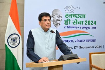 स्वच्छता अब एक जन-आंदोलन बन गया है-पीयूष गोयल