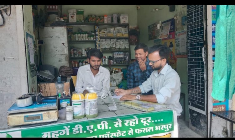 सघन गुण नियंत्रण अभियान में कई विक्रेताओं पर कार्रवाई