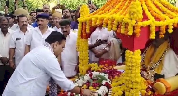 महेंद्र सिंह मेवाड़ को सीएम भजन लाल शर्मा ने दी श्रद्धांजलि