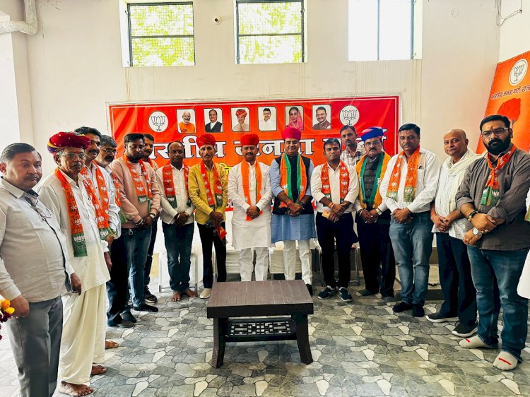 भाजपा प्रदेश महामंत्री श्रवण सिंह बगड़ी का जालौर में स्वागत