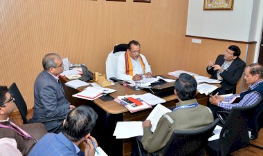 जोराराम कुमावत ने की बजट घोषणाओं की समीक्षा बैठक ली