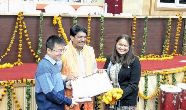 दिव्यांगजन कल्याण के उत्कृष्ट कार्य के लिए टीना डाबी सम्मानित