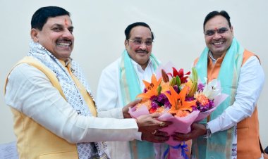 मुख्यमंत्री भजनलाल शर्मा की केंद्रीय मंत्रियों से मुलाकात