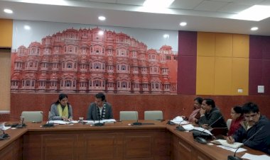 राइजिंग राजस्थान के तहत निवेश करारों की समीक्षा बैठक सम्पन्न