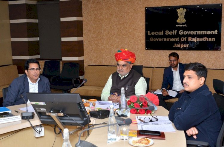 मंत्री झाबर सिंह खर्रा ने की समयबद्ध कार्यों की समीक्षा