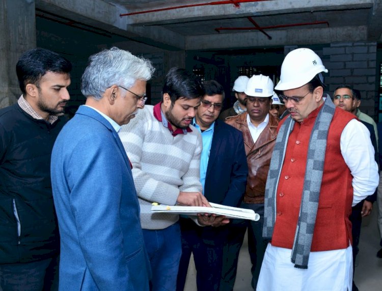 बीकानेर हाउस, उदयपुर हाउस और राजस्थान हाउस का निरीक्षण