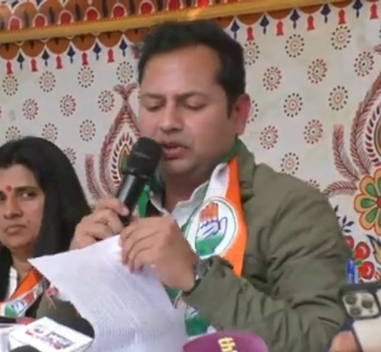वैभव गहलोत ने गिनाए अशोक गहलोत सरकार के काम, भजनलाल सरकार पर उठाए सवाल