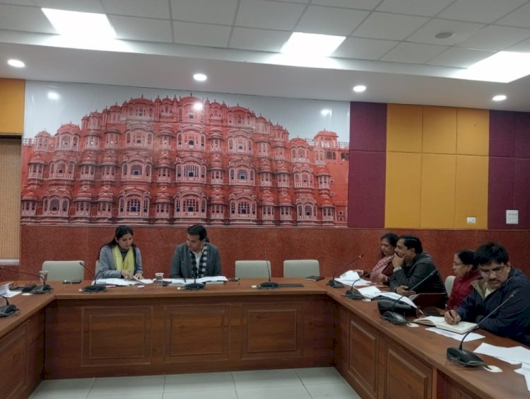 राइजिंग राजस्थान के तहत निवेश करारों की समीक्षा बैठक सम्पन्न