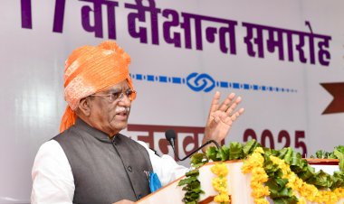 राज्यपाल हरिभाऊ बागडे का दीक्षांत समारोह में संबोधन