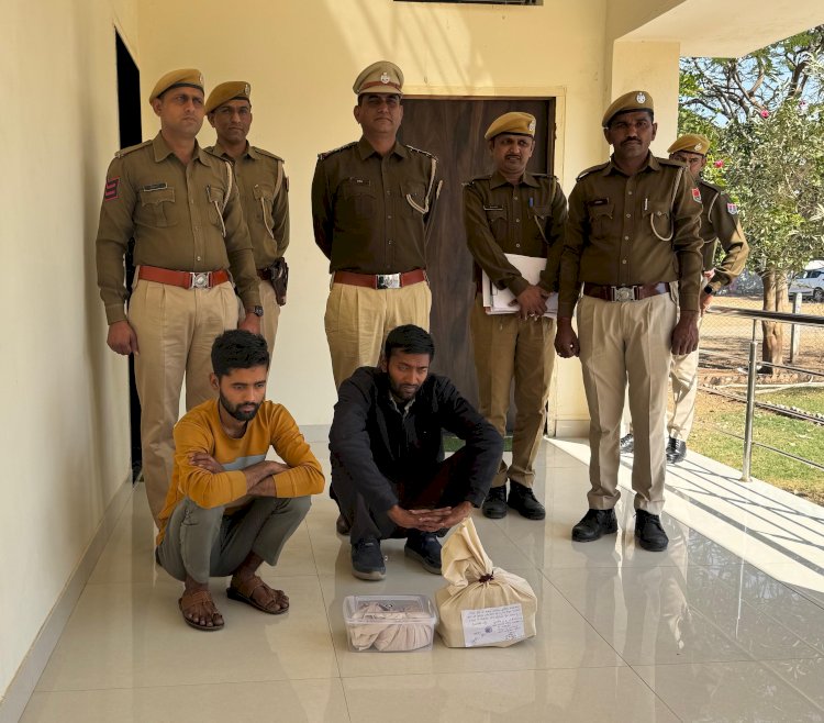 आबूपर्वत में नकबजनी की वारदात, पुलिस ने दो को किया गिरफ्तार