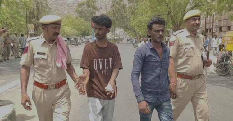 जालोर कलेक्ट्रेट के सामने चाय होटल पर काका-भतीजे में मारपीट
