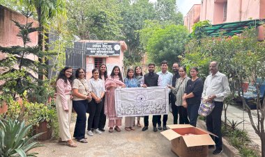 प्रजना फाउंडेशन और ICAI जयपुर द्वारा सैनिटरी पैड वितरण
