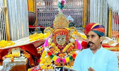 काठाडी से रामदेवरा के लिए भक्तों का जत्था रवाना