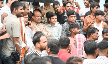 Om Birla ने लिया बाढ़  का जायजा, जनता के बीच पहुंचे सांसद