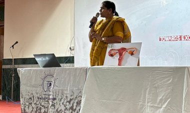 प्रजना फाउंडेशन ने सेंट एंसल्म्स स्कूल में दिया दिया संदेश