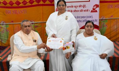 देशभर में 670 रक्तदान शिविर आयोजित, 50 हजार यूनिट रक्त एकत्र