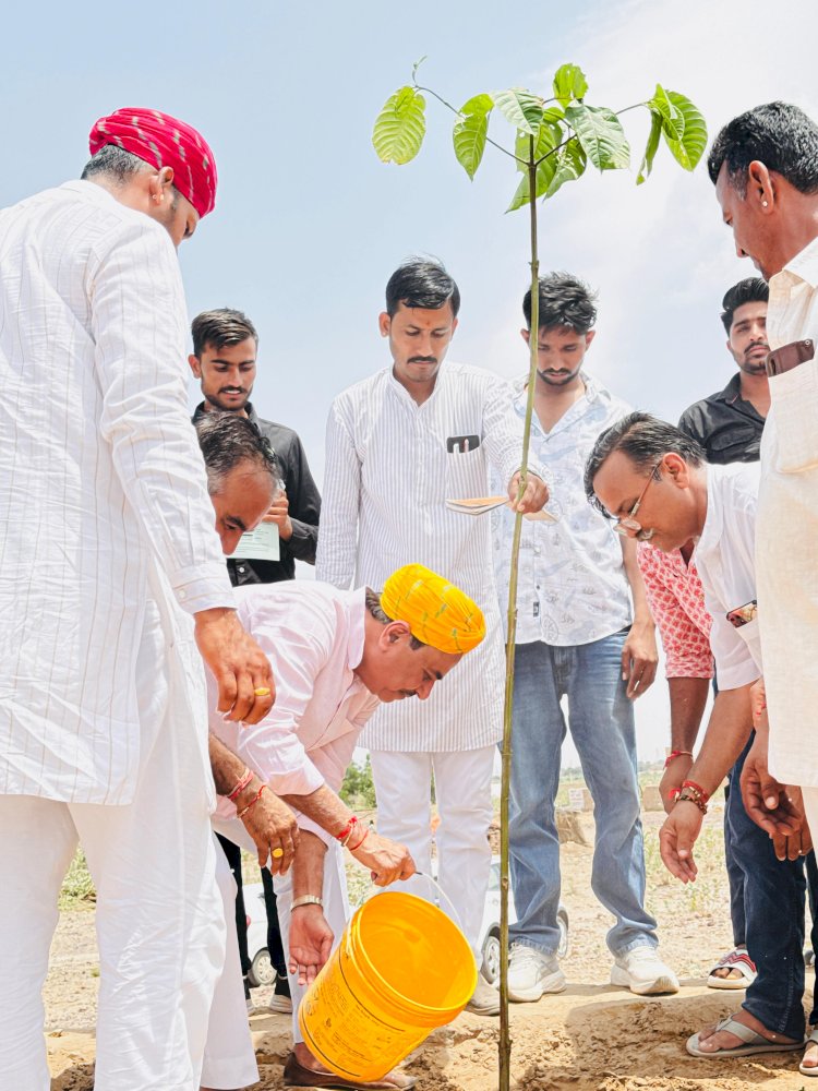 जैसलमेर के लक्ष्मणसर में 2 मेगावाट सोलर प्लांट का शुभारंभ