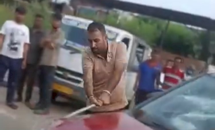 कांग्रेस ने भाजपा कार्यकर्ताओं पर लगाया गुंडागर्दी का आरोप